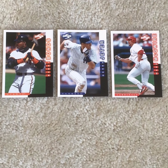 Vintage 1995-97 Score MLB Baseball Trading Cards, Lot of 65 Cards - Picture 11 of 16